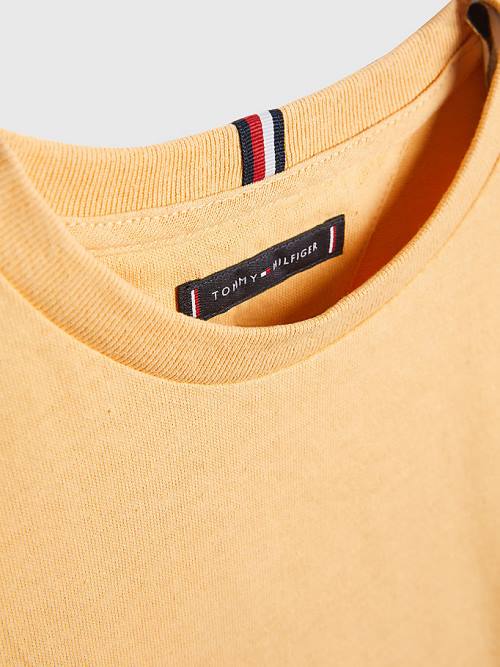 Tommy Hilfiger Natural Earth Dye Tişört Erkek Çocuk Sarı | TH685SCQ