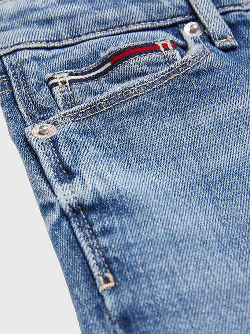 Tommy Hilfiger Nora Distressed Jean Pantolon Kiz Çocuk Denim | TH604WQG