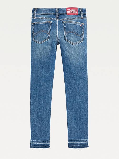 Tommy Hilfiger Nora Skinny Let Down Hem Jean Pantolon Kiz Çocuk Denim | TH057SBA