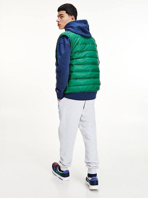 Tommy Hilfiger Packable Light Down Vest Ceket Erkek Yeşil | TH173PLM