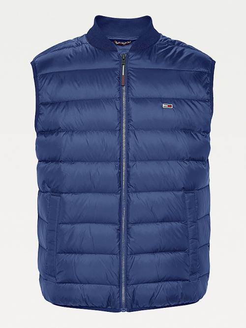 Tommy Hilfiger Packable Light Down Vest Ceket Erkek Mavi | TH546OWG