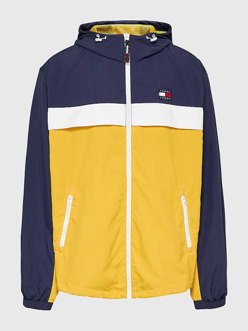 Tommy Hilfiger Plus Chicago Windbreaker Ceket Erkek Sarı | TH820MGL