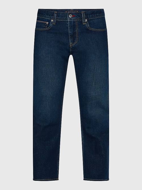 Tommy Hilfiger Plus Madison Straight Jean Pantolon Erkek Denim | TH416USB