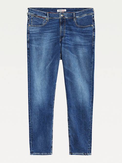 Tommy Hilfiger Plus Simon Skinny Faded Jean Pantolon Erkek Denim | TH293UTV