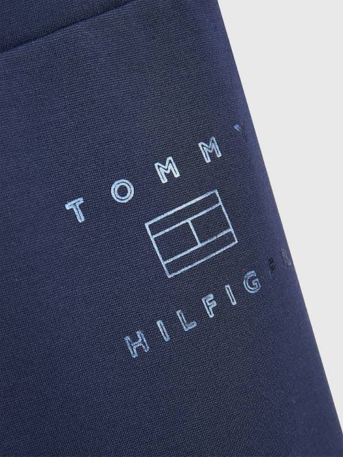 Tommy Hilfiger Ponti di Roma Leggings Pantolon Kiz Çocuk Mavi | TH214NDM