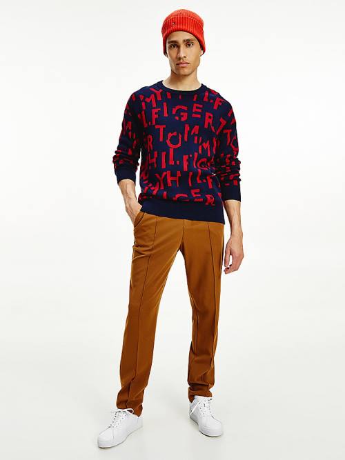 Tommy Hilfiger Pull-On Relaxed Pantolon Erkek Kahverengi | TH210AIE