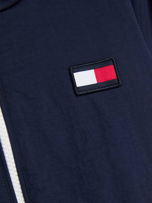 Tommy Hilfiger Recycled Colour-Blocked Padded Ceket Kiz Çocuk Mavi | TH057TPL