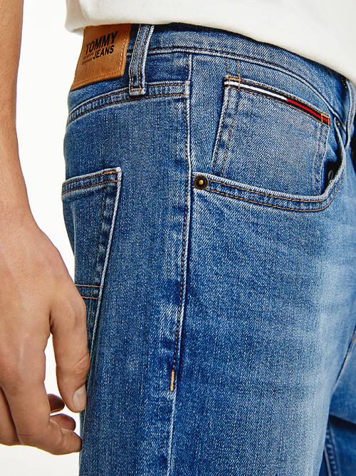 Tommy Hilfiger Rey Relaxed Tapered Jean Pantolon Erkek Denim | TH326IVK