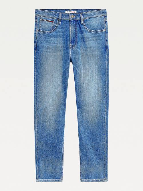 Tommy Hilfiger Rey Relaxed Tapered Jean Pantolon Erkek Denim | TH326IVK