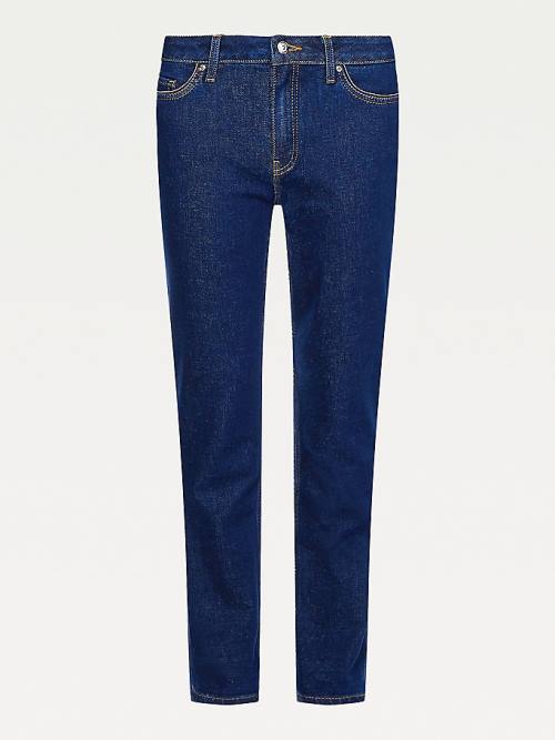 Tommy Hilfiger Rome Mid Cut Cut Cut Rise Straight Jean Pantolon Kadın Denim | TH396DGJ