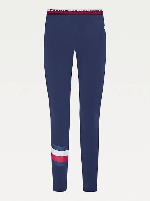 Tommy Hilfiger Rossignol Base Layer Ski Tayt Kadın Mavi | TH024CPD