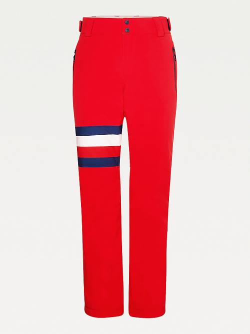 Tommy Hilfiger Rossignol Signature Detail Stretch Ski Pantolon Erkek Kırmızı | TH437ORH