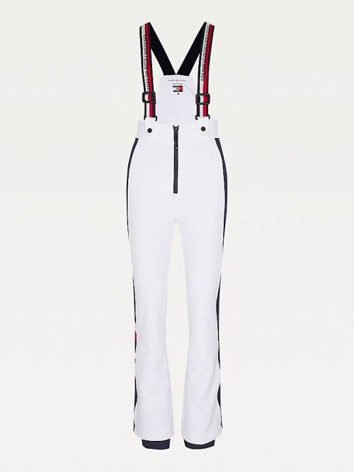 Tommy Hilfiger Rossignol Ski Dungarees Elbise Kadın Beyaz | TH706GEW