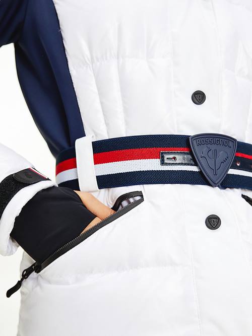 Tommy Hilfiger Rossignol Tonal Ski Ceket Kadın Beyaz | TH028FYS