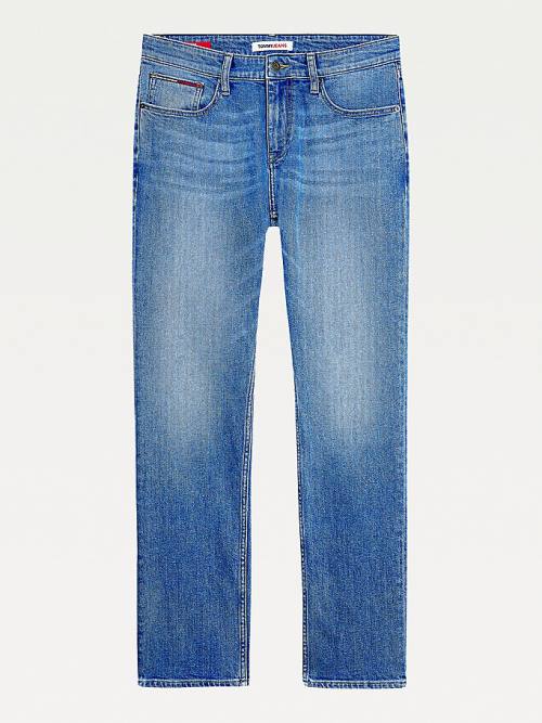 Tommy Hilfiger Ryan Straight Faded Jean Pantolon Erkek Denim | TH386UOP