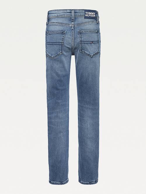 Tommy Hilfiger Scanton Faded Jean Pantolon Erkek Çocuk Denim | TH562YLG