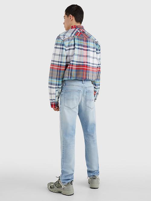 Tommy Hilfiger Scanton Power Stretch Slim Fit Jean Pantolon Erkek Denim | TH798EYS