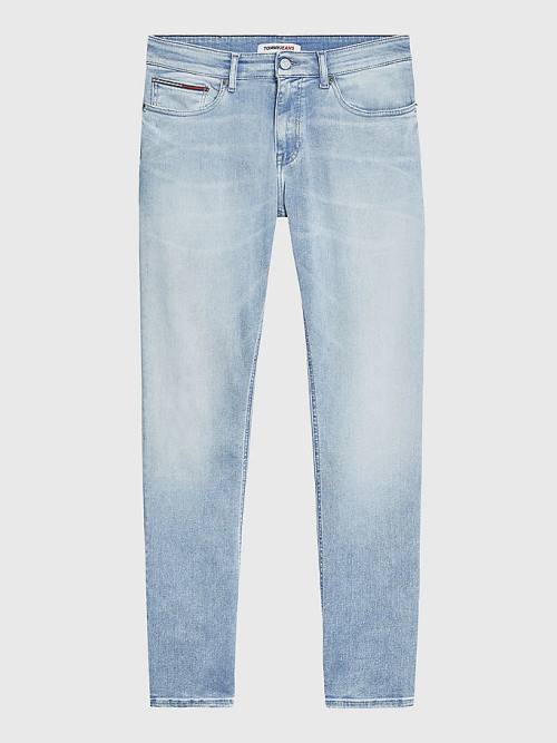 Tommy Hilfiger Scanton Power Stretch Slim Fit Jean Pantolon Erkek Denim | TH798EYS