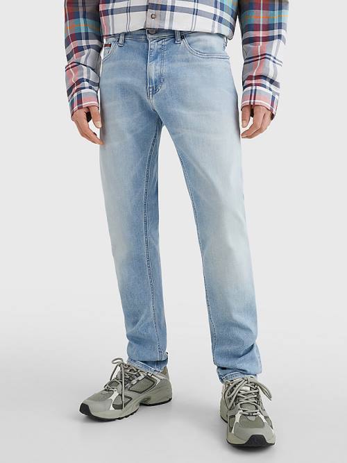 Tommy Hilfiger Scanton Power Stretch Slim Fit Jean Pantolon Erkek Denim | TH798EYS