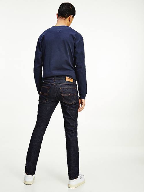 Tommy Hilfiger Scanton Recycled Pamuklu Slim Fit Jean Pantolon Erkek Denim | TH014JUH