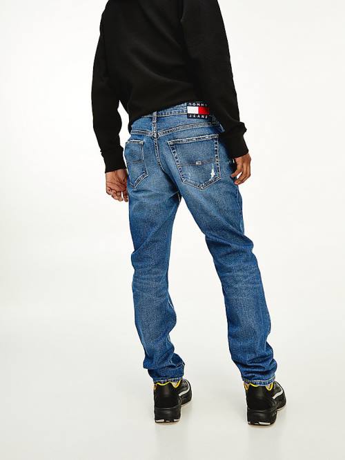 Tommy Hilfiger Scanton Slim Distressed Jean Pantolon Erkek Denim | TH806XUK