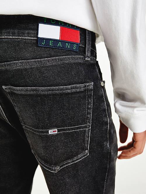 Tommy Hilfiger Scanton Slim Faded Black Jean Pantolon Erkek Denim | TH360ZRG