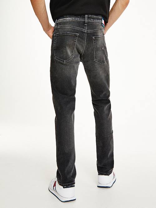 Tommy Hilfiger Scanton Slim Faded Black Jean Pantolon Erkek Denim | TH598WLF