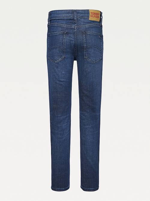 Tommy Hilfiger Scanton Slim Faded Jean Pantolon Erkek Çocuk Denim | TH196JHT