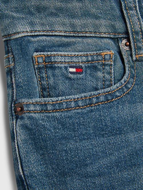 Tommy Hilfiger Scanton Slim Faded Jean Pantolon Erkek Çocuk Denim | TH471TJA