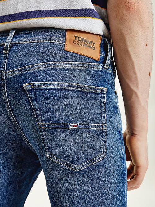 Tommy Hilfiger Scanton Slim Faded Jean Pantolon Erkek Denim | TH657SXM