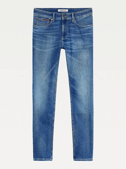 Tommy Hilfiger Scanton Slim Faded Jean Pantolon Erkek Denim | TH657SXM