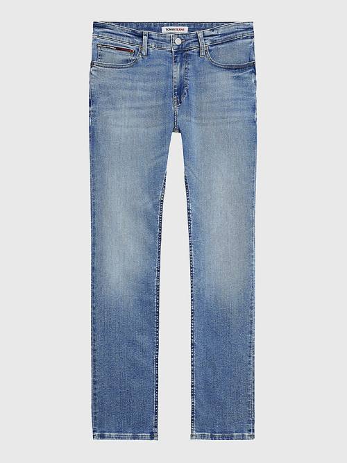 Tommy Hilfiger Scanton Slim Faded Jean Pantolon Erkek Denim | TH854WFG