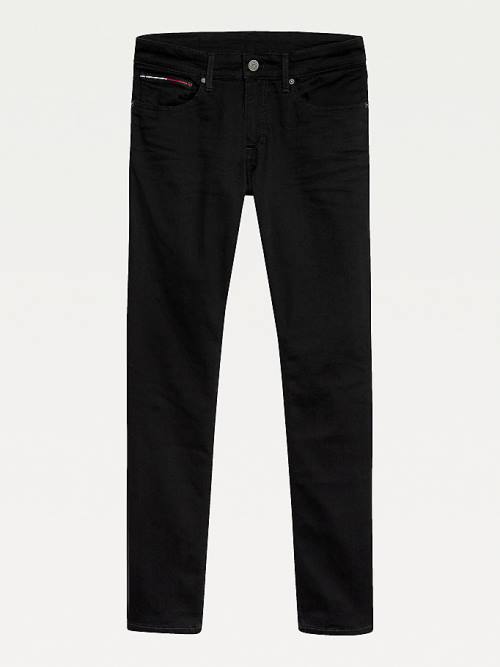 Tommy Hilfiger Scanton Slim Fit Black Jean Pantolon Erkek Denim | TH873RQJ