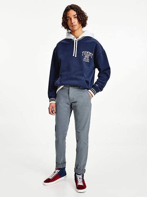 Tommy Hilfiger Scanton Slim Fit Chinos Pantolon Erkek Gri | TH916LMH