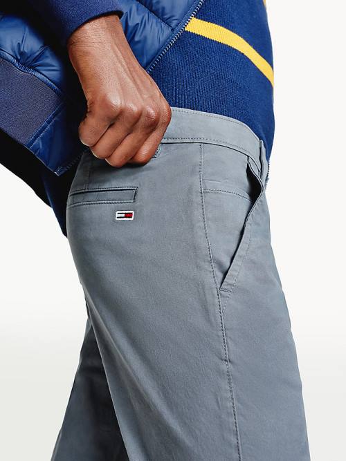 Tommy Hilfiger Scanton Slim Fit Chinos Pantolon Erkek Gri | TH916LMH