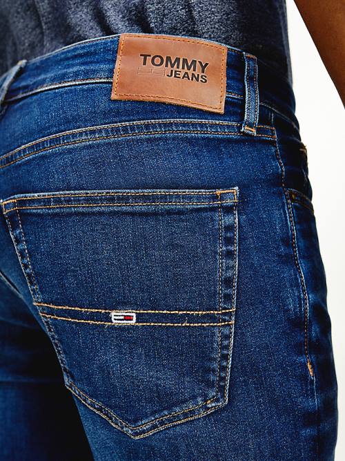 Tommy Hilfiger Scanton Slim Fit Faded Jean Pantolon Erkek Denim | TH245QFZ