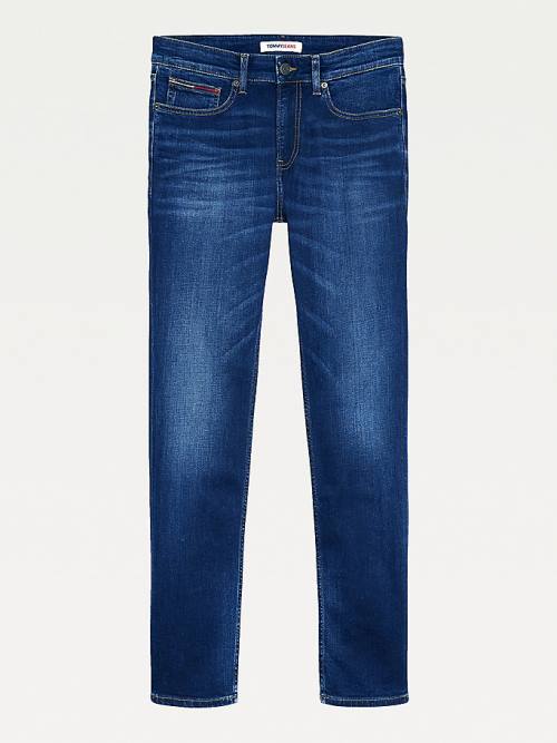 Tommy Hilfiger Scanton Slim Fit Faded Jean Pantolon Erkek Denim | TH245QFZ