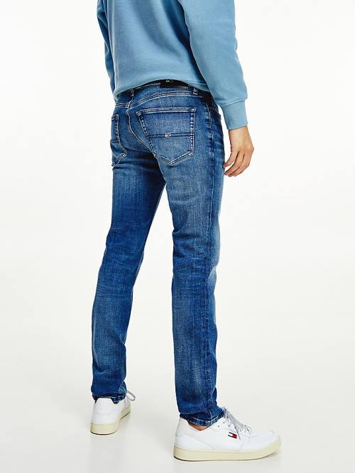 Tommy Hilfiger Scanton Slim Fit Stretch Jean Pantolon Erkek Denim | TH156IPZ