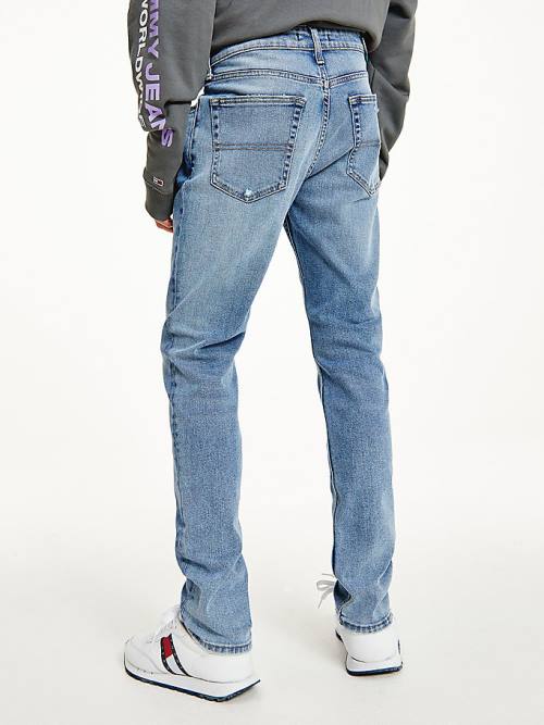 Tommy Hilfiger Scanton Slim Recycled Jean Pantolon Erkek Denim | TH041TEP