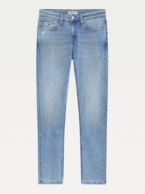 Tommy Hilfiger Scanton Slim Recycled Jean Pantolon Erkek Denim | TH041TEP