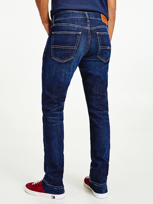 Tommy Hilfiger Scanton Slim Recycled Pamuklu Jean Pantolon Erkek Denim | TH127NZD