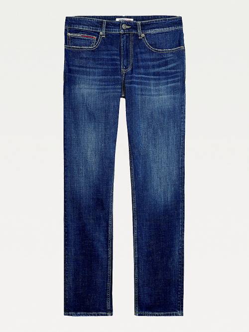 Tommy Hilfiger Scanton Slim Recycled Pamuklu Jean Pantolon Erkek Denim | TH127NZD