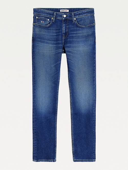 Tommy Hilfiger Scanton Slim Recycled Pamuklu Jean Pantolon Erkek Denim | TH589TDO