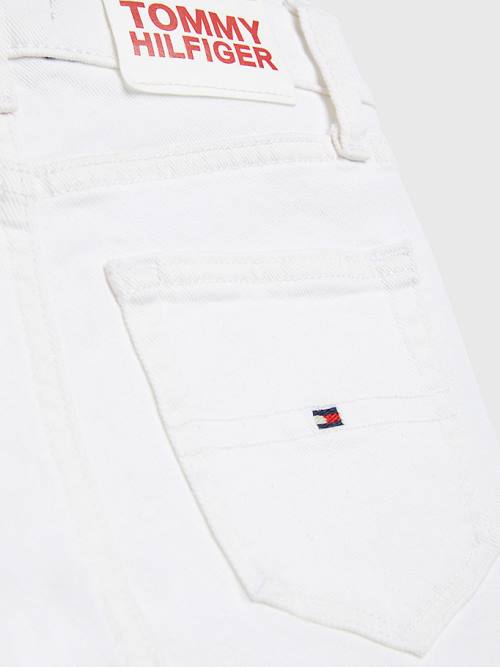 Tommy Hilfiger Scanton Slim White Jean Pantolon Erkek Çocuk Denim | TH301IOK