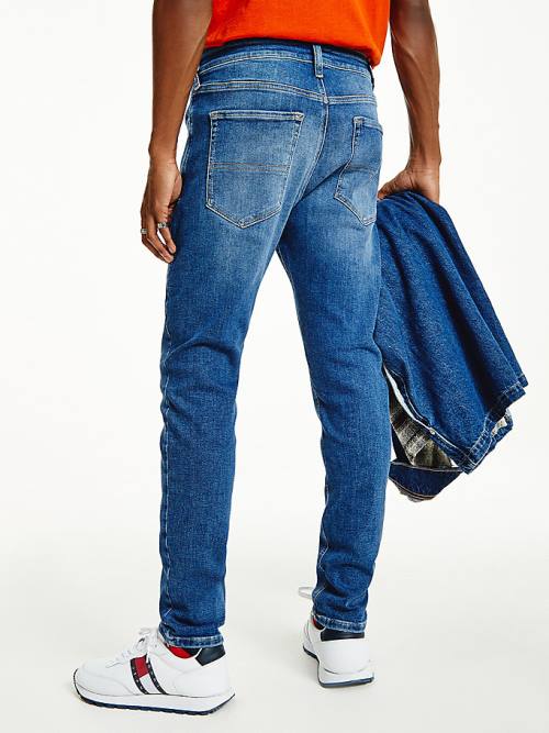 Tommy Hilfiger Scanton Y Slim Jean Pantolon Erkek Denim | TH782DRM