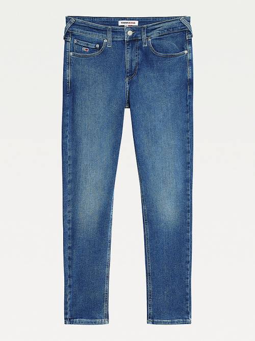 Tommy Hilfiger Scanton Y Slim Jean Pantolon Erkek Denim | TH782DRM