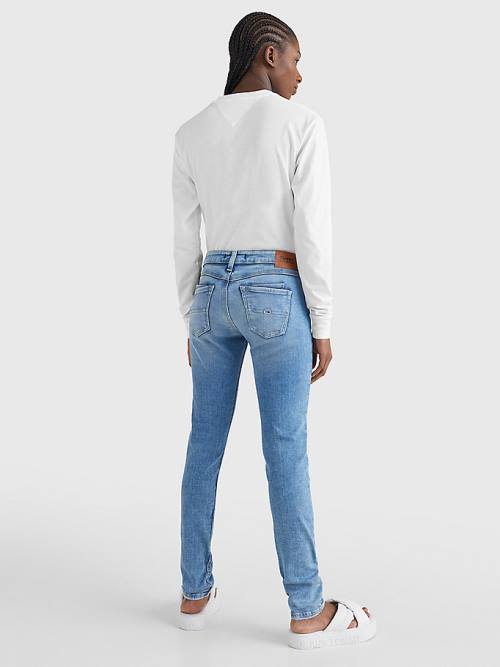 Tommy Hilfiger Scarlett Low Rise Skinny Jean Pantolon Kadın Denim | TH081ORS