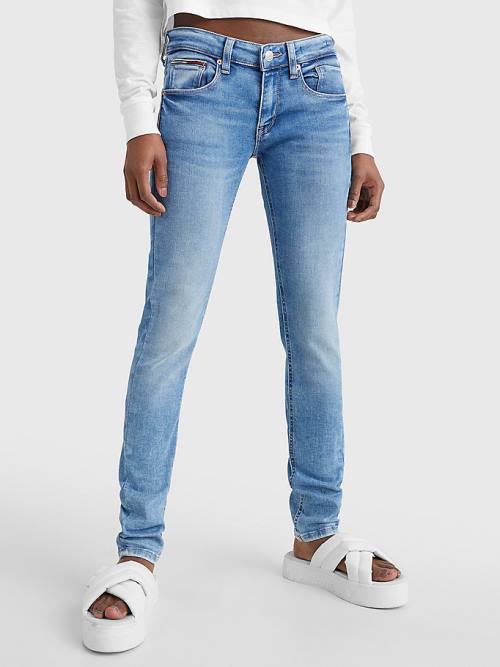 Tommy Hilfiger Scarlett Low Rise Skinny Jean Pantolon Kadın Denim | TH081ORS