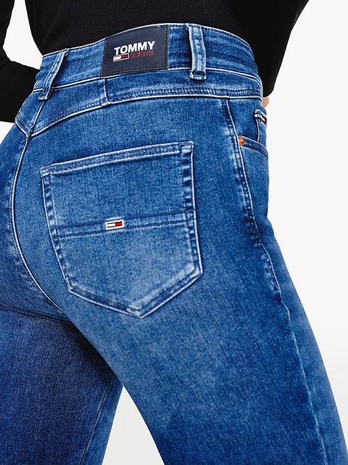 Tommy Hilfiger Shape High Rise Skinny Jean Pantolon Kadın Denim | TH203PSV