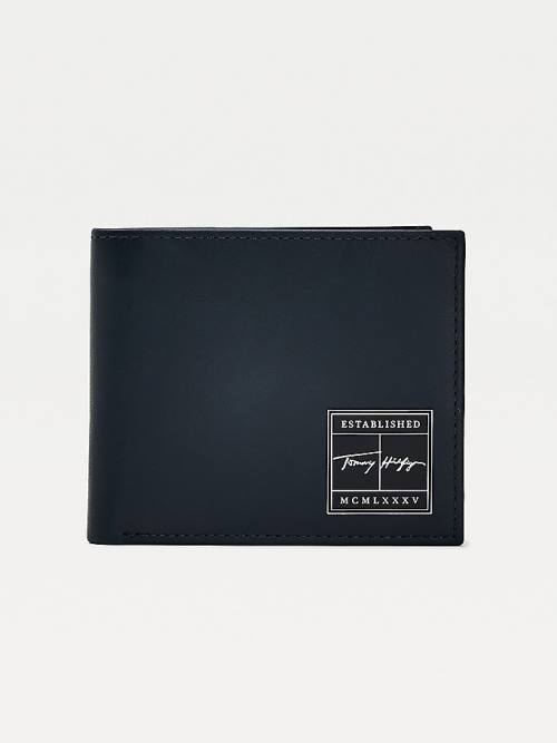 Tommy Hilfiger Signature Card And Coin Cüzdan Erkek Mavi | TH497XYZ